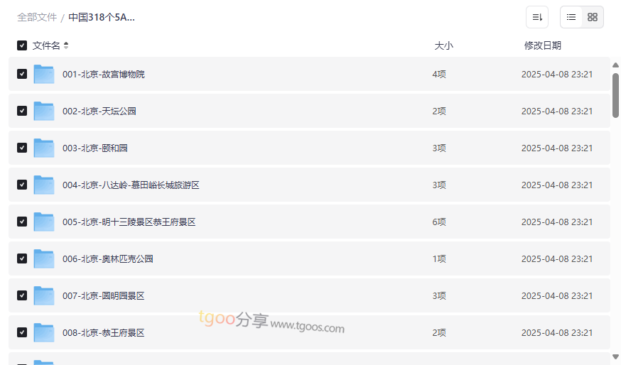 《中国318个5A景区视频讲解+185航拍》免费网盘资源下载-云盘资源分享