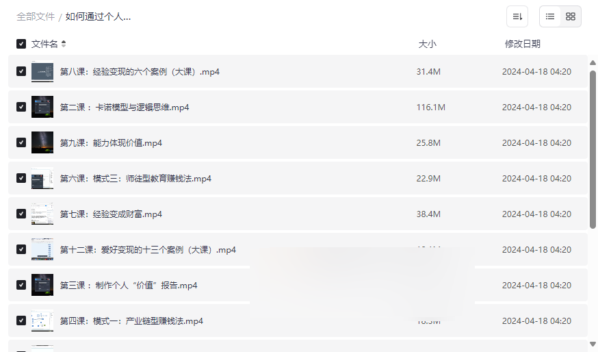 《副业赚钱实战指南》利用个人经验能力爱好变现网盘资源下载-云盘资源分享