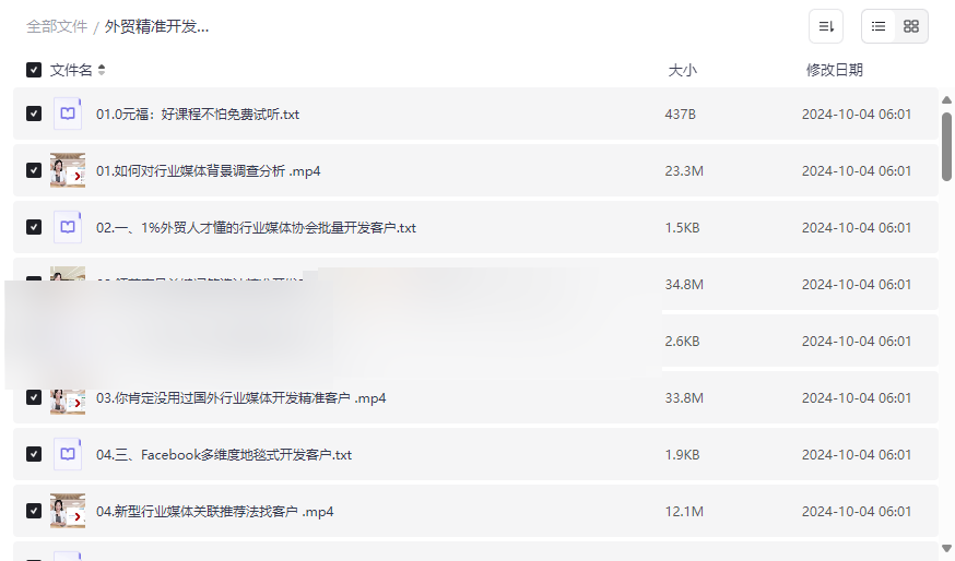 《外贸精准开发客户资源包》高效获客技巧与实战案例免费下载-云盘资源分享