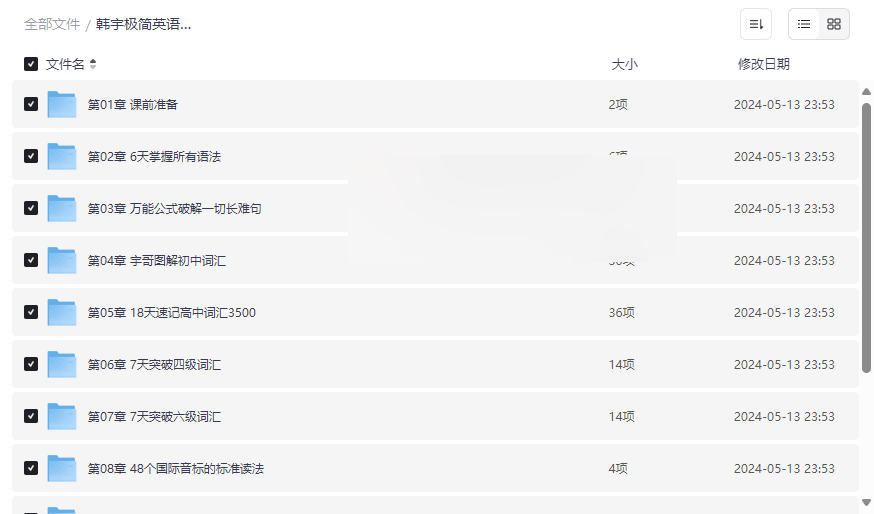 《韩宇极简英语课程》免费网盘资源下载语法词汇口语速成全套-云盘资源分享