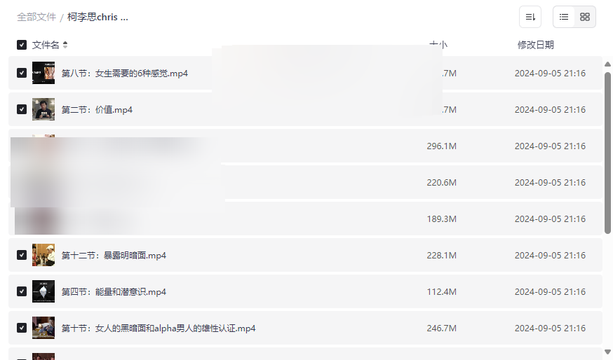 《魅力原理》柯李思Chris良叔情感社交提升课程网盘资源下载-云盘资源分享