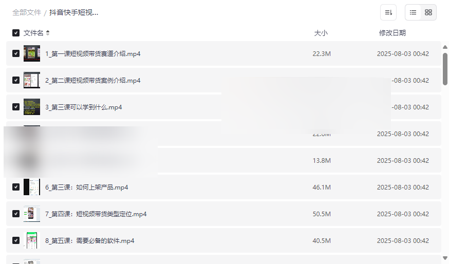 抖音快手短视频带货实操投流课程:从0到1实战变现全攻略-云盘资源分享