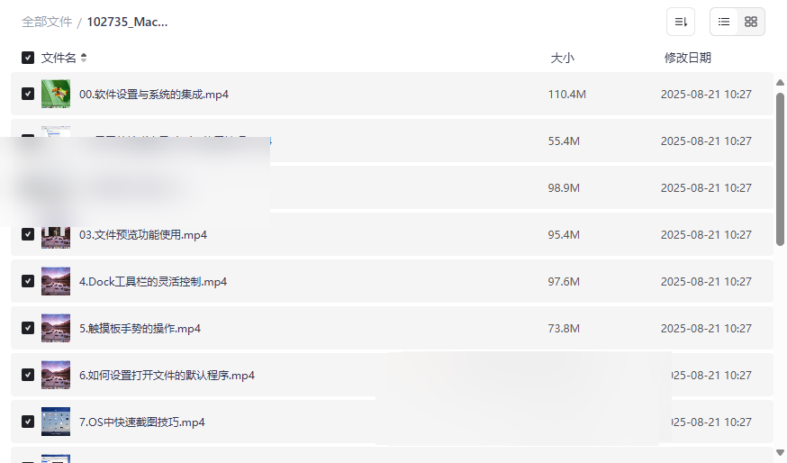 《Mac电脑入门指南视频教程》免费网盘资源下载快速上手macOS系统-云盘资源分享
