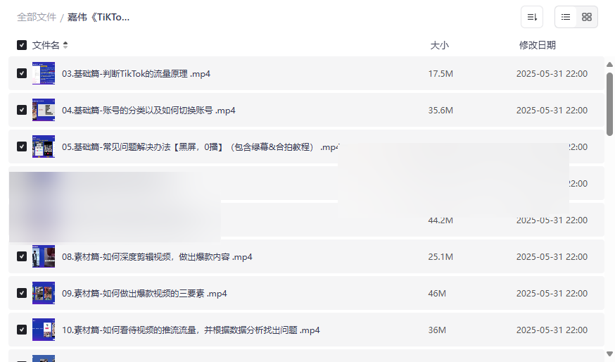 《TiKToK跨境电商变现营》实战课程网盘资源免费下载-云盘资源分享