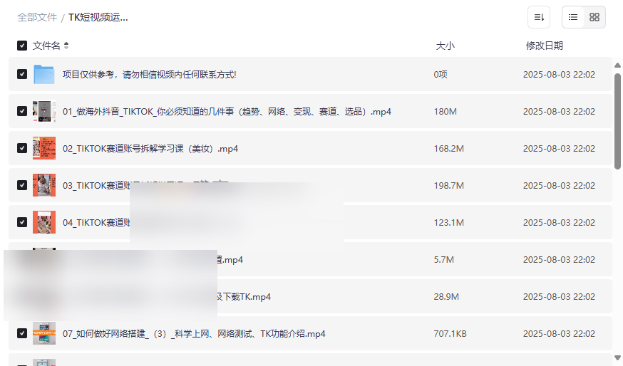 《TK短视频运营全攻略》从零到一实战教程网盘资源下载-云盘资源分享