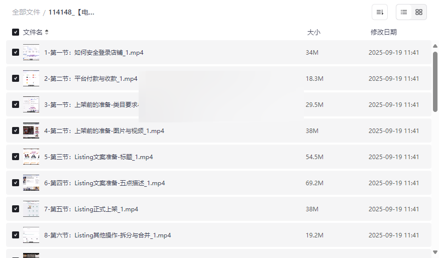 《亚马逊电商入门全流程教程》免费网盘资源下载-云盘资源分享