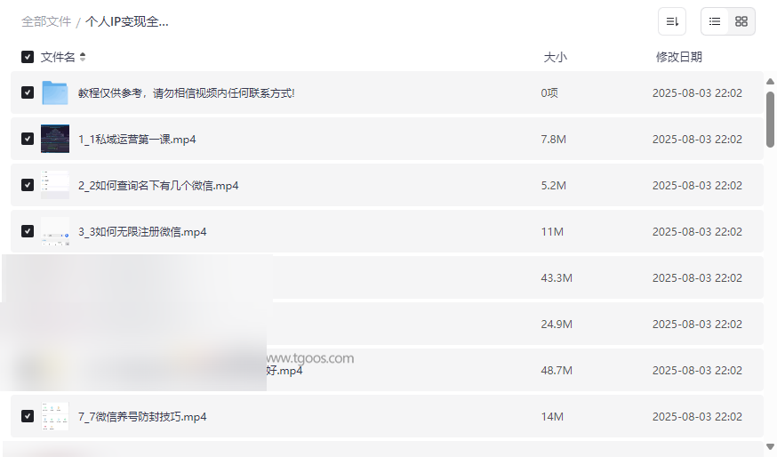 《个人IP变现全攻略》私域运营实战技巧,快速打造吸金矩阵网盘资源-云盘资源分享