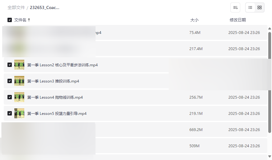《CoachFui第二季新单动投篮训练课程》完整版网盘资源下载-云盘资源分享