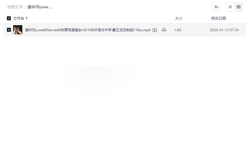 藤井风《Love All Serve All》2023体育场演唱会官方高清完整版网盘下载-云盘资源分享