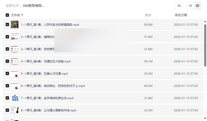 《360度高情商沟通术》实战课程网盘资源下载提升职场社交沟通力-云盘资源分享