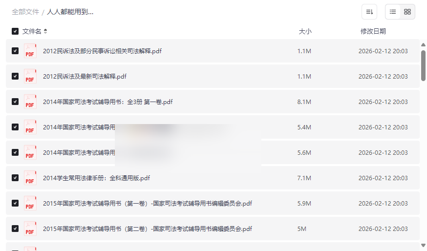 《生活日常法律常识》实用法律电子书合集免费下载-云盘资源分享